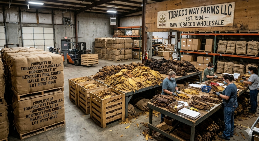 Tobacco Leaves Warehouse Stock Overview